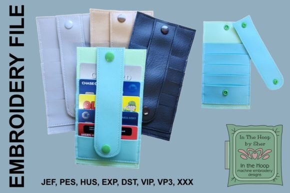 Credit Card Wallet: A Thoughtful Embroidered Accessory