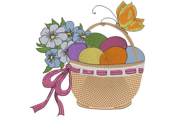 Easter Basket with Eggs Review