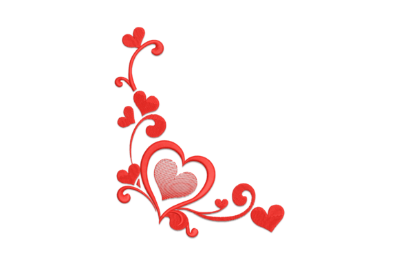 Heart Corner: A Craft Fair-Ready Embroidery Design