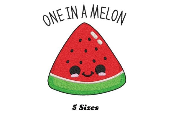 One in a Melon Funny Watermelon